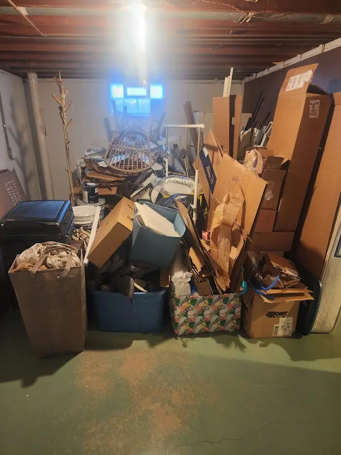 Roll-off dumpster container at job site for Concrete Dumpster Rental in Livermore